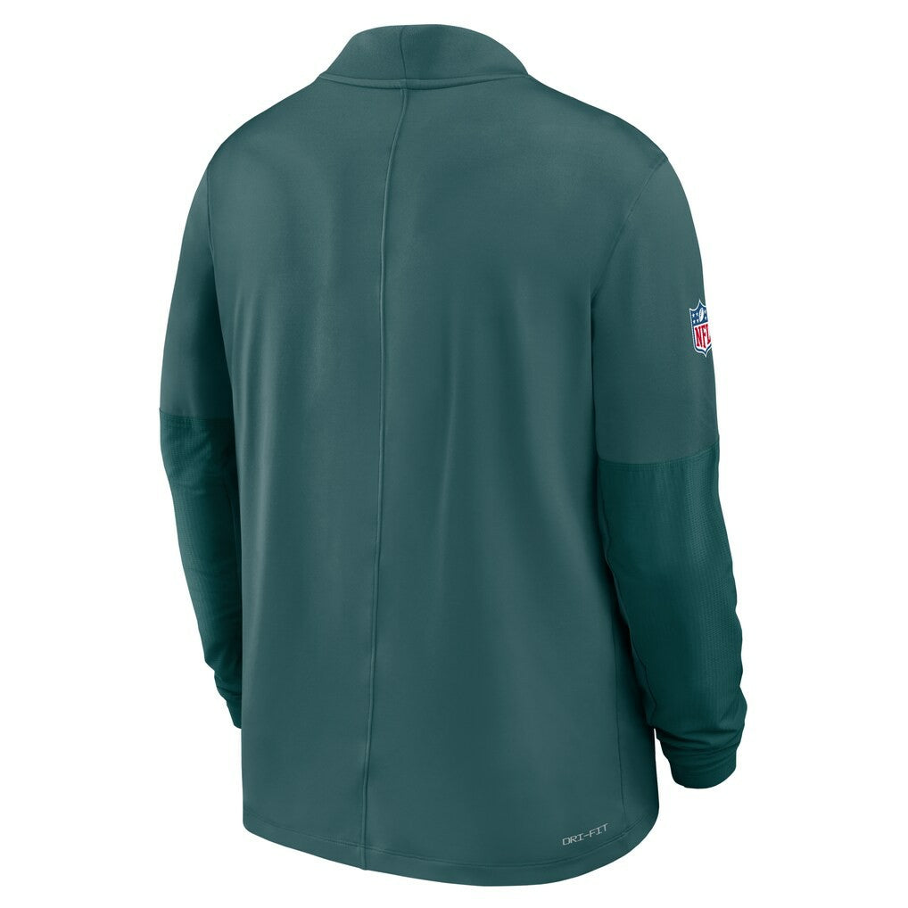 Philadelphia Eagles Sideline Dri-FIT Half-Zip Pullover Green - Nike