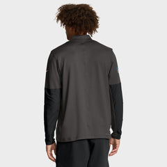 Tampa Bay Buccaneers Sideline Dri-FIT Half-Zip Pullover Pewter - Nike
