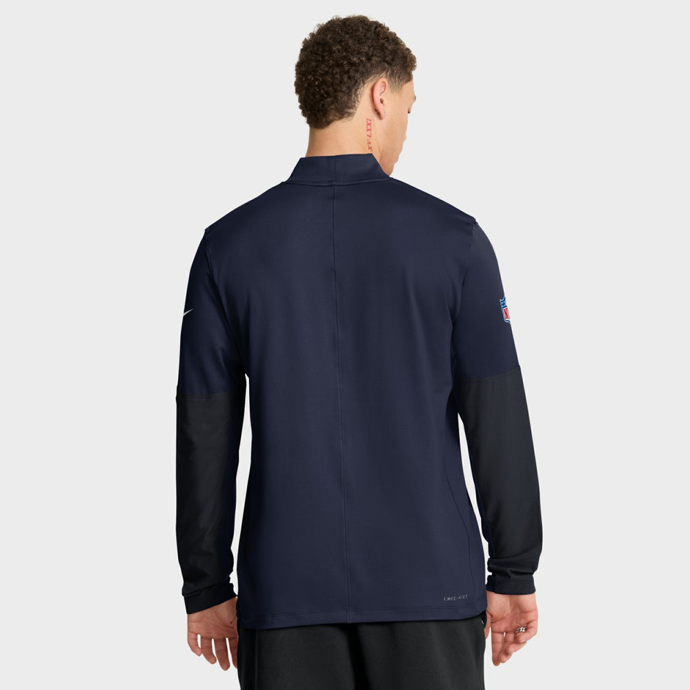 Tennessee Titans Sideline Dri-FIT Half-Zip Pullover Navy - Nike