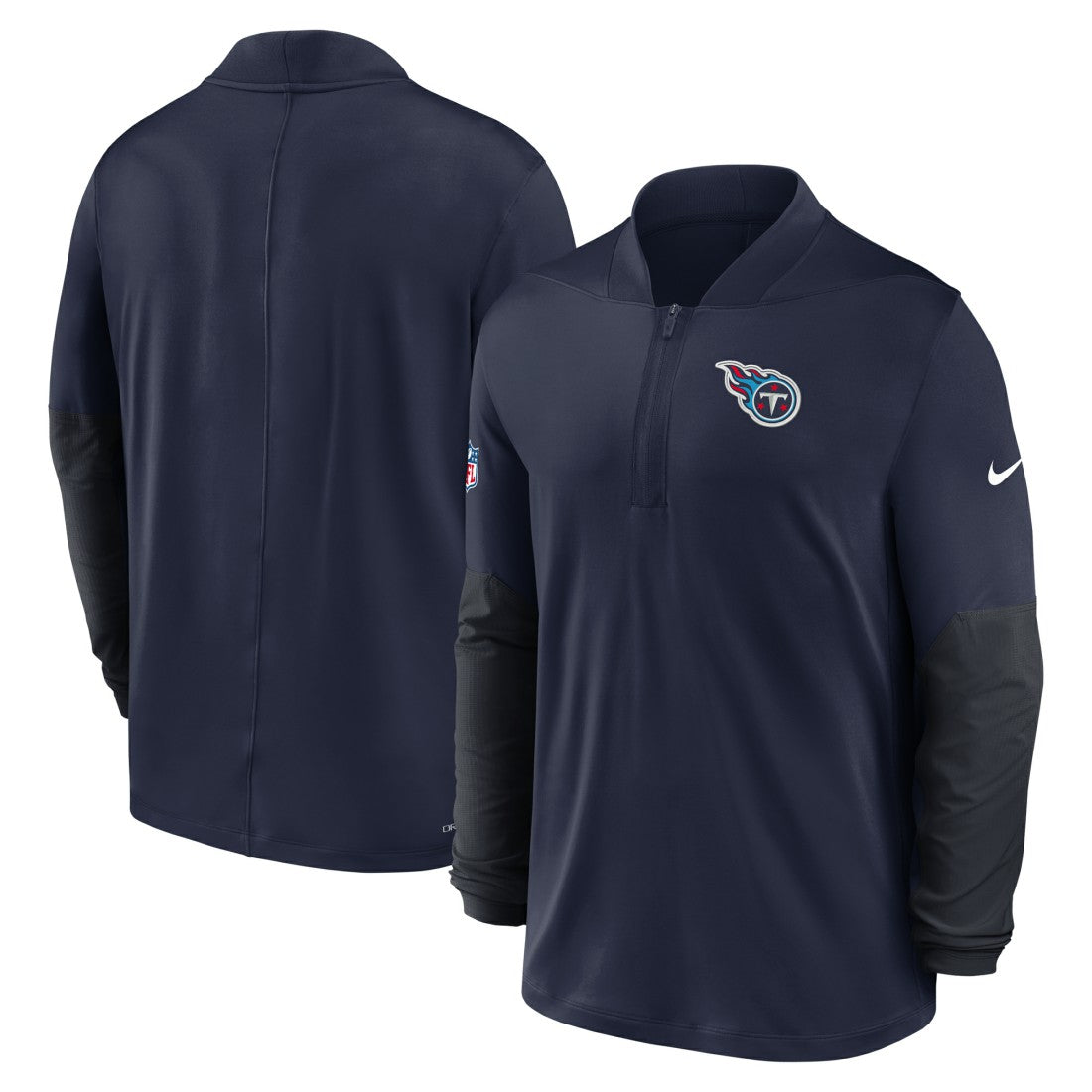 Tennessee Titans Sideline Dri-FIT Half-Zip Pullover Navy - Nike