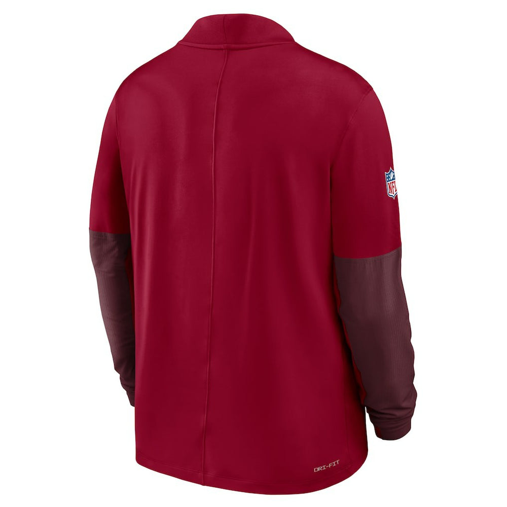Washington Commanders Sideline Dri-FIT Half-Zip Pullover Burgundy - Nike