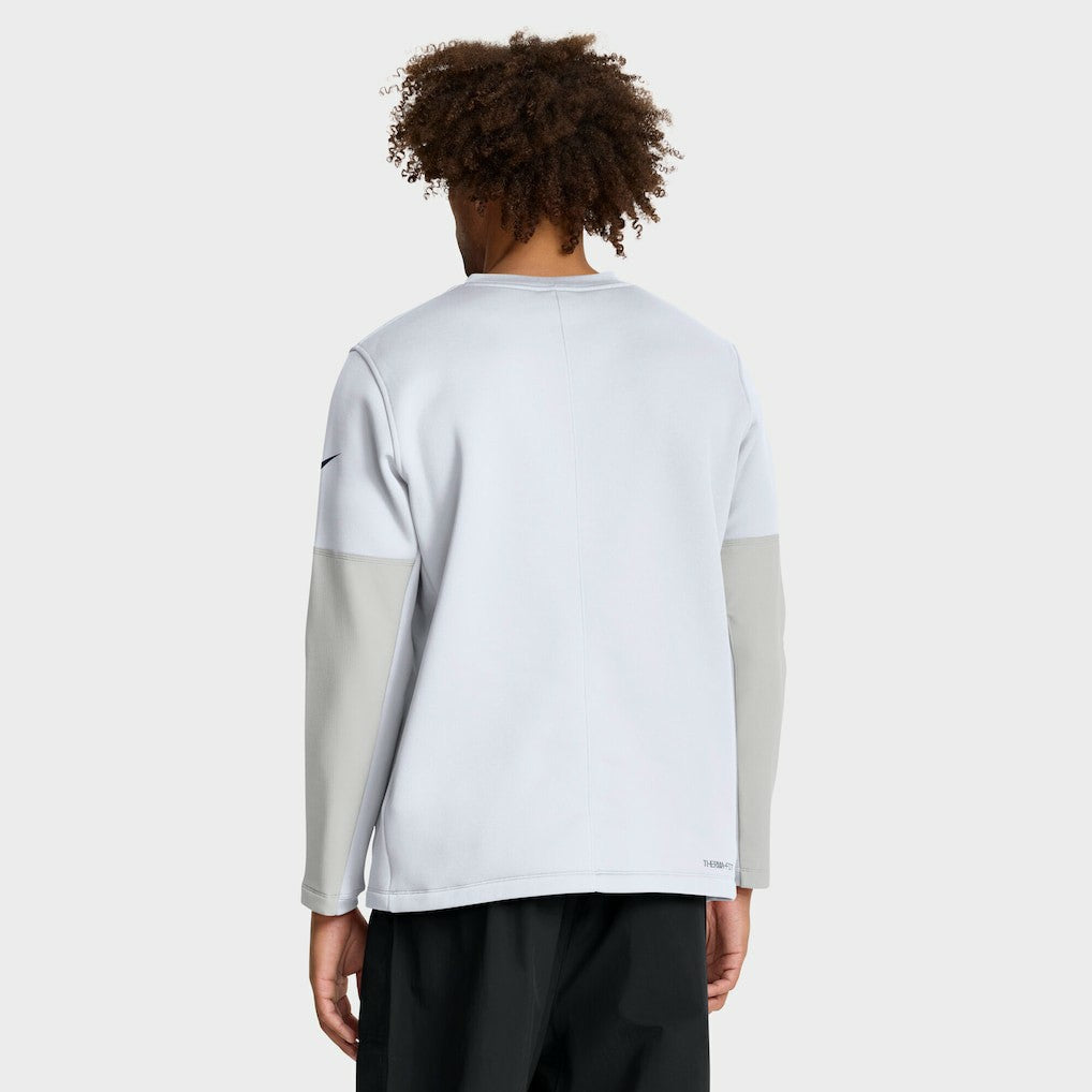 Dallas Cowboys Sideline Coach Therma-FIT Long Sleeve T-Shirt White - Nike