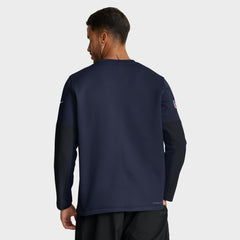 Seattle Seahawks Sideline Coach Therma-FIT Long Sleeve T-Shirt College Navy - Nike