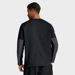 Detroit Lions Sideline Coach Therma-FIT Long Sleeve T-Shirt Black - Nike
