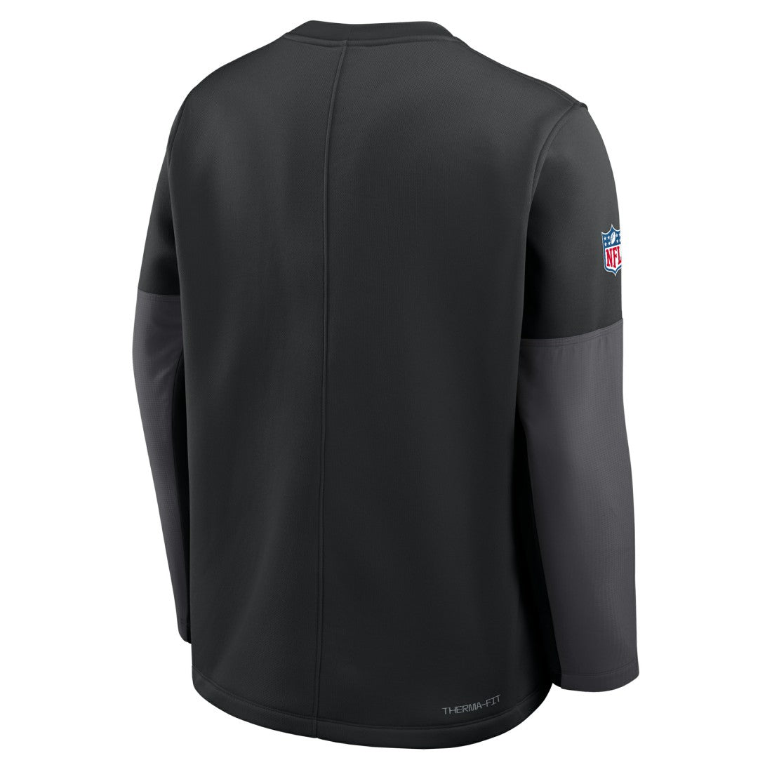 Detroit Lions Sideline Coach Therma-FIT Long Sleeve T-Shirt Black - Nike