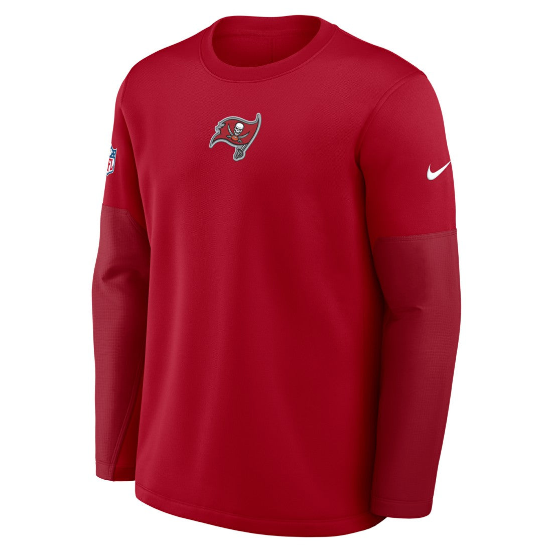 Tampa Bay Buccaneers Sideline Coach Therma-FIT Long Sleeve T-Shirt Red - Nike