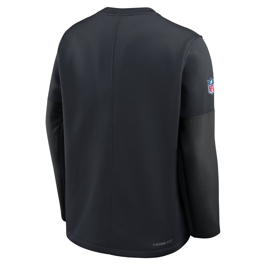Houston Texans Sideline Coach Therma-FIT Long Sleeve T-Shirt Navy - Nike
