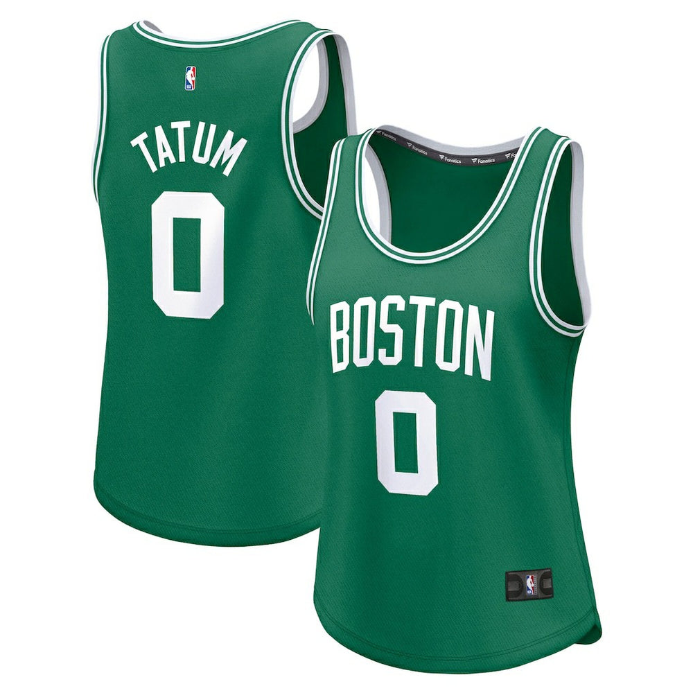 Fanatics - Jayson Tatum Boston Celtics Women's Fast Break Player Jersey - Icon Edition - Kelly Green