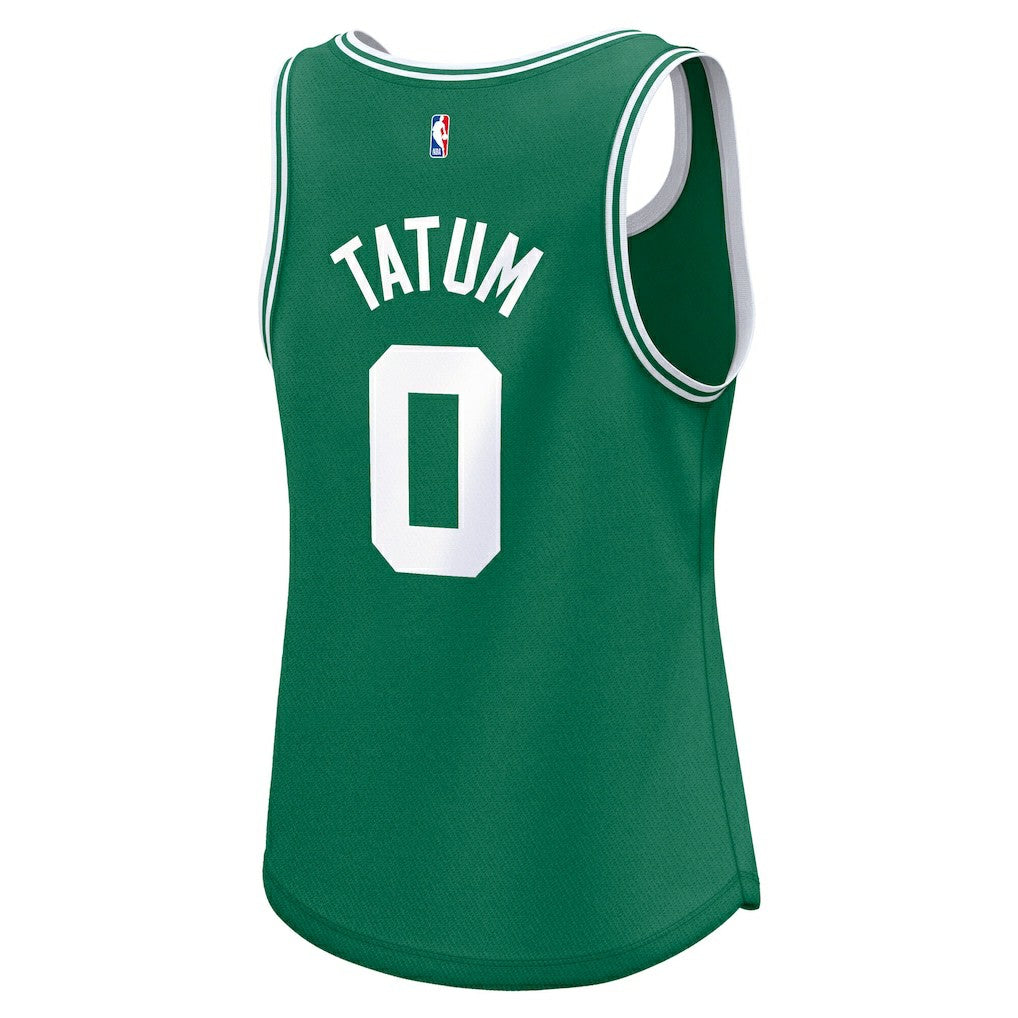 Fanatics - Jayson Tatum Boston Celtics Women's Fast Break Player Jersey - Icon Edition - Kelly Green
