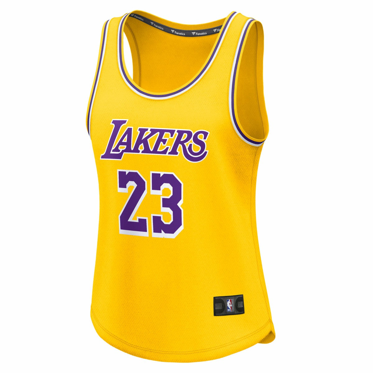 Fanatics - LeBron James Los Angeles Lakers Women's Fast Break Player Jersey - Icon Edition - Gold