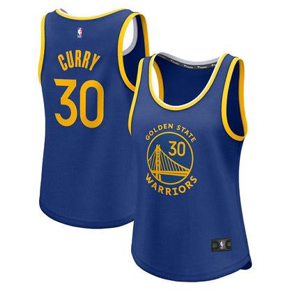 Stephen Curry Golden State Warriors Women's Fast Break Player Jersey sale - Icon Editi- Royal | NBA Jerseys