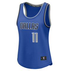 Fanatics - Kyrie Irving Dallas Mavericks Women's Fast Break Player Jersey - Icon Editi- Blue