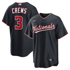 Dylan Crews Washington Nationals Nike Alternate Replica Jersey Lifestyle