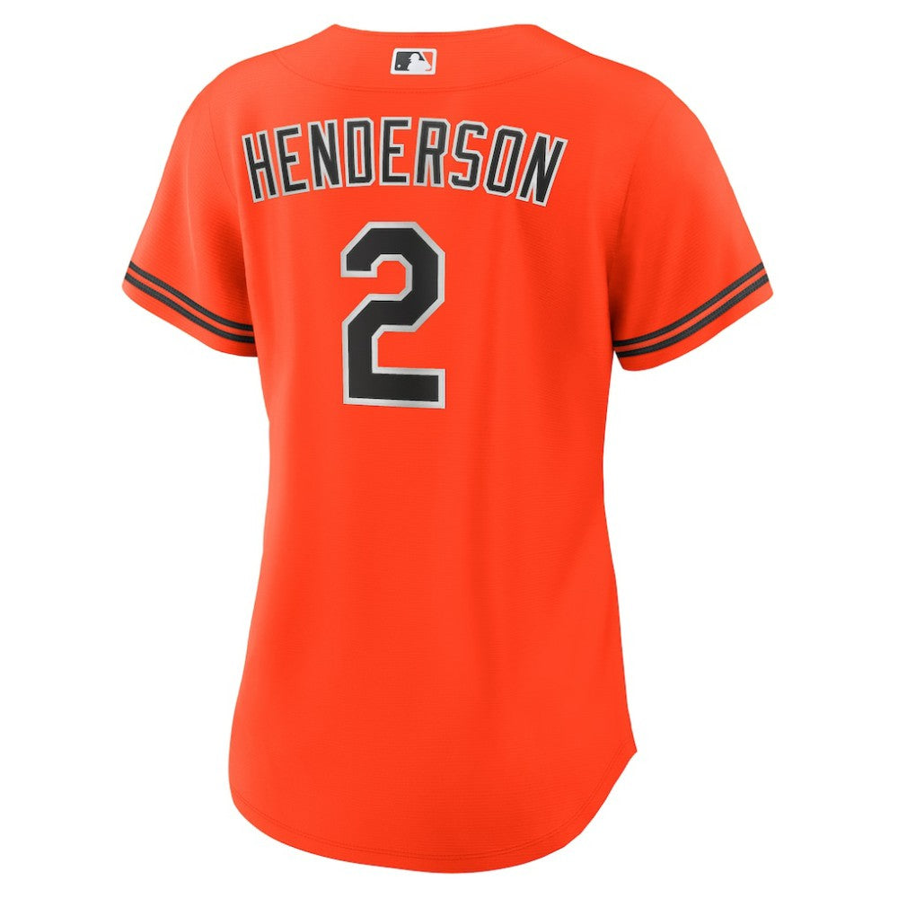 Gunnar Henderson Baltimore Orioles Nike Women's Alternate 2 Replica Jersey Online