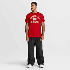 Kansas City Chiefs Favorable Timeline Tri-Blend T-Shirt Red - Nike