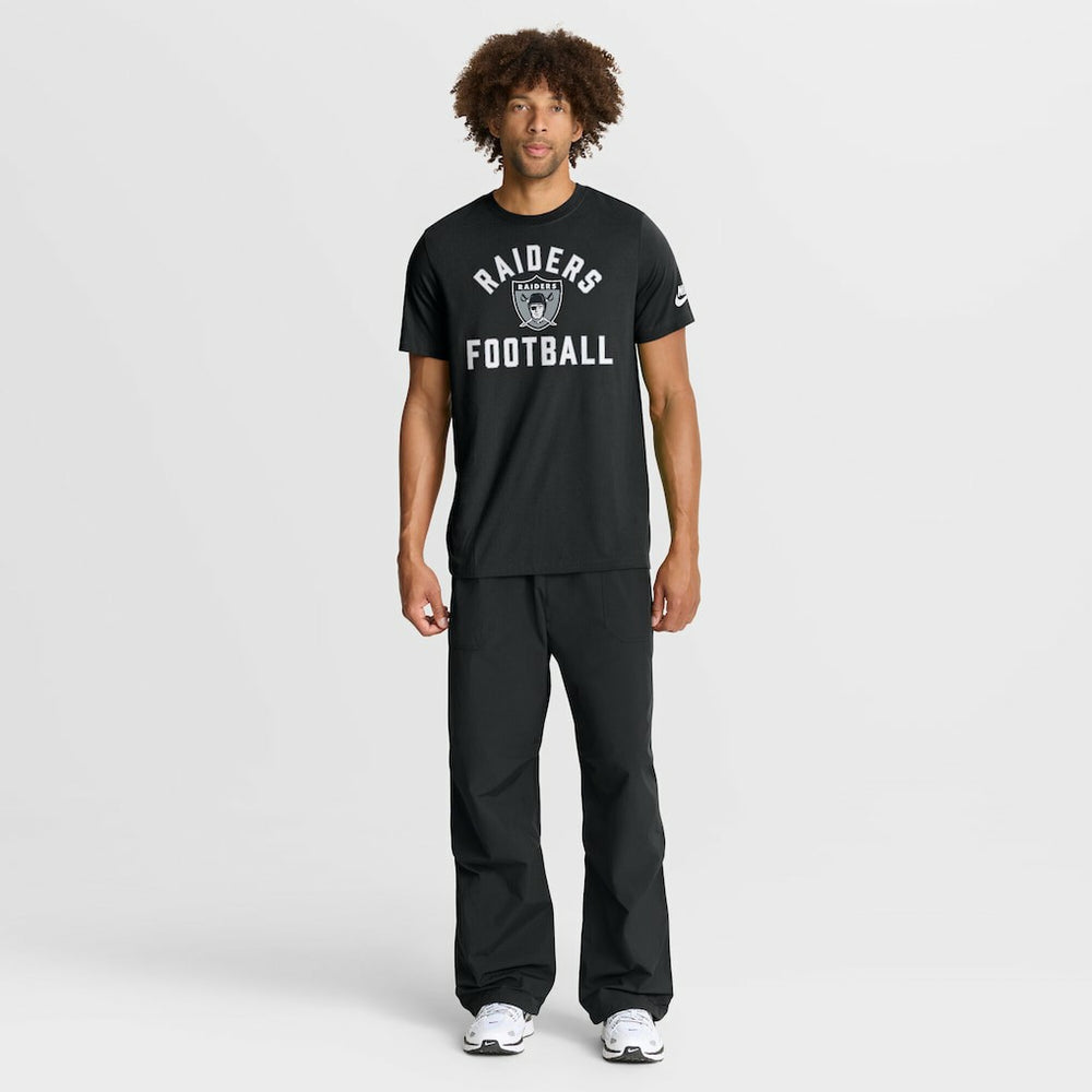 Las Vegas Raiders Favorable Timeline Tri-Blend T-Shirt Black - Nike