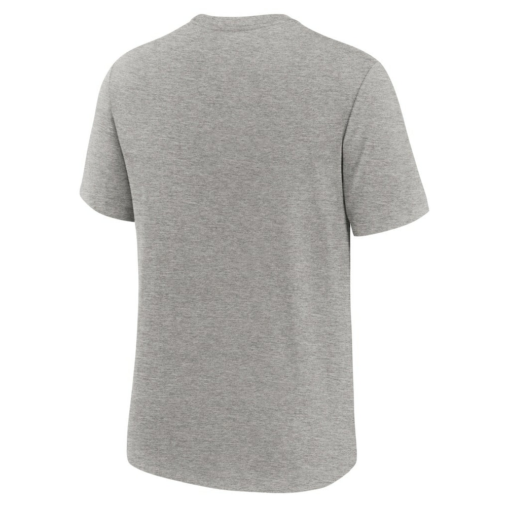 Los Angeles Chargers Favorable Timeline Tri-Blend T-Shirt Heather Gray - Nike