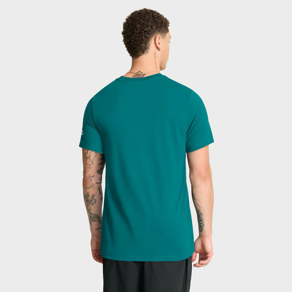 Miami Dolphins Favorable Timeline Tri-Blend T-Shirt Aqua - Nike