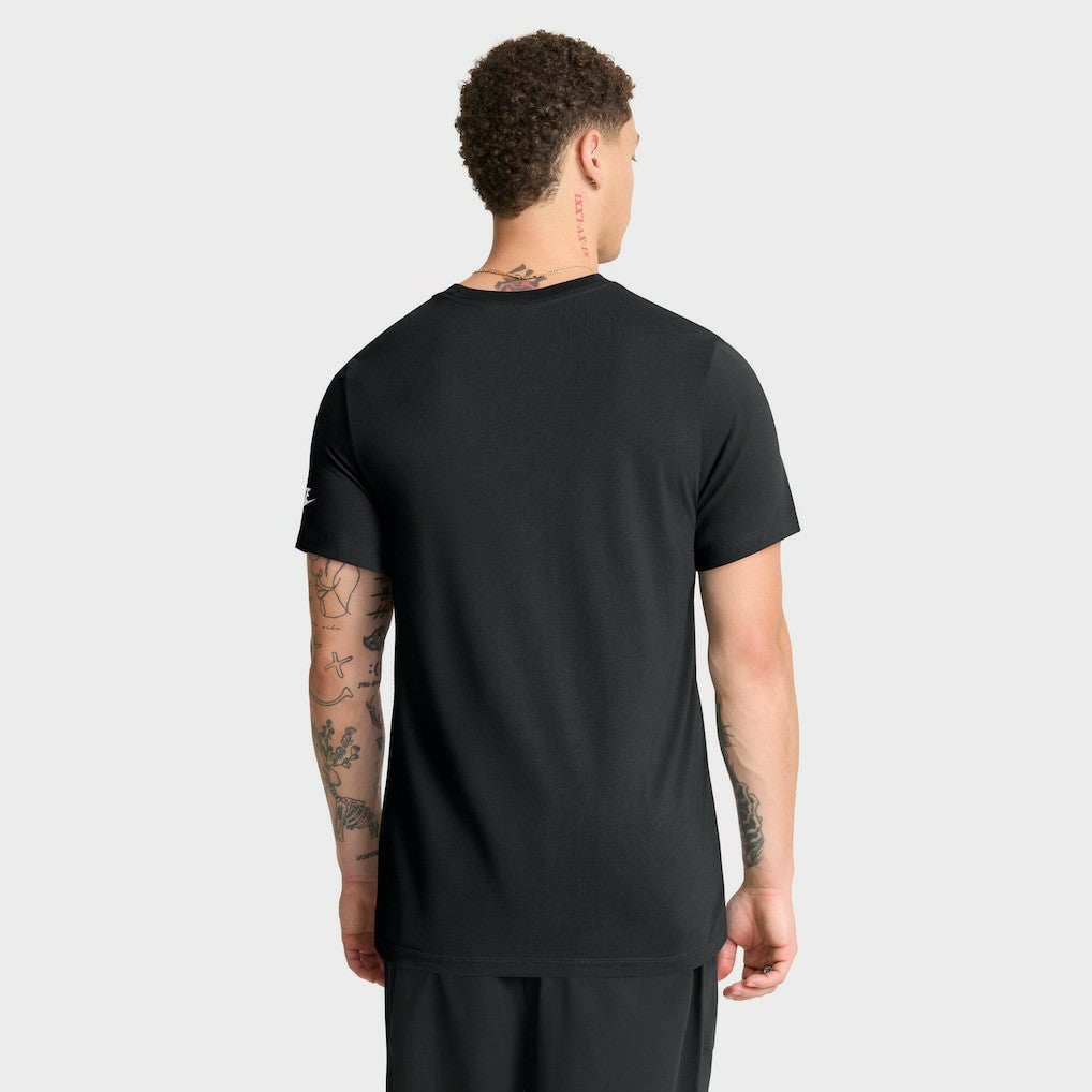 New Orleans Saints Favorable Timeline Tri-Blend T-Shirt Black - Nike