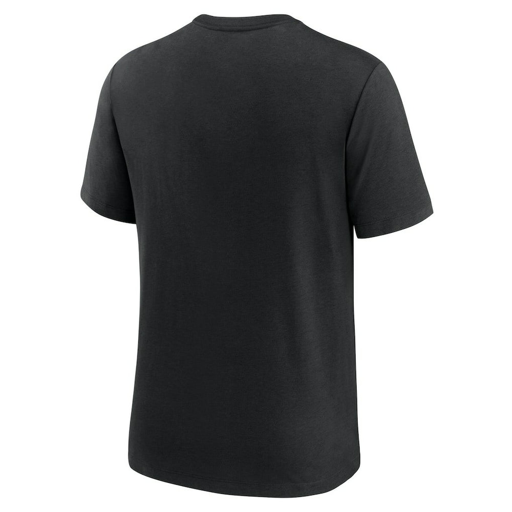 New Orleans Saints Favorable Timeline Tri-Blend T-Shirt Black - Nike