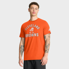 Cleveland Browns Favorable Timeline Tri-Blend T-Shirt Orange - Nike