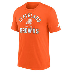 Cleveland Browns Favorable Timeline Tri-Blend T-Shirt Orange - Nike