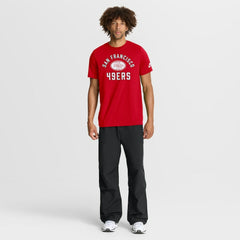 San Francisco 49ers Favorable Timeline Tri-Blend T-Shirt Scarlet - Nike
