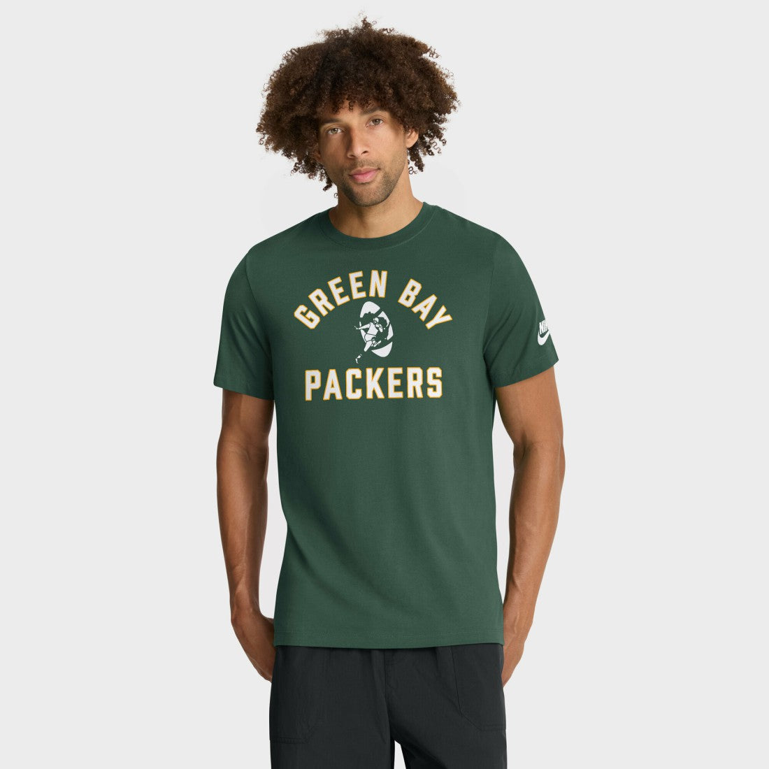 Green Bay Packers Favorable Timeline Tri-Blend T-Shirt Green - Nike