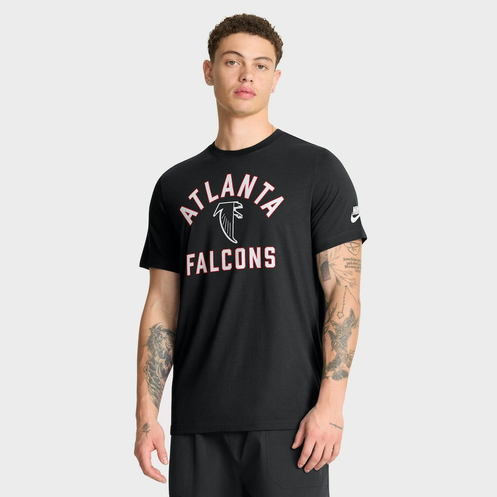 Atlanta Falcons Favorable Timeline Tri-Blend T-Shirt Black - Nike