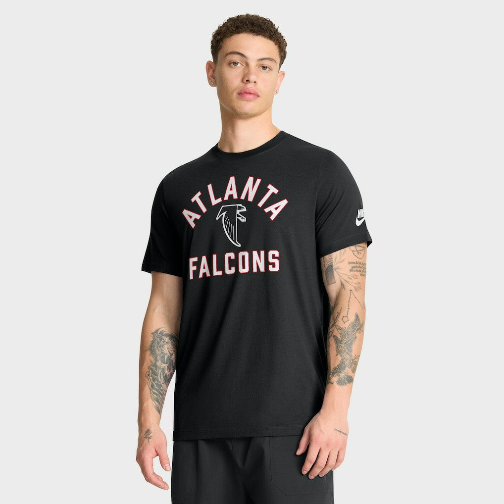 Atlanta Falcons Favorable Timeline Tri-Blend T-Shirt Black - Nike