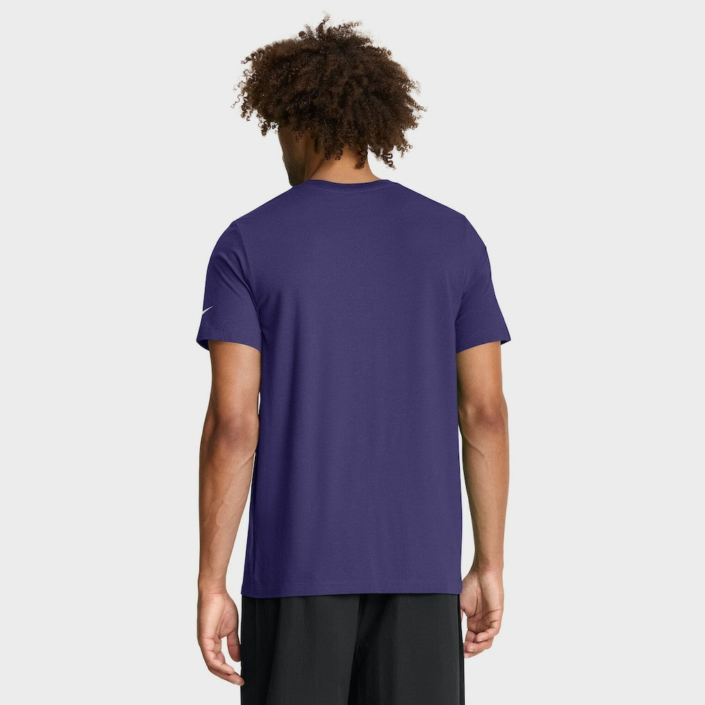 Baltimore Ravens Favorable Timeline Tri-Blend T-Shirt Purple - Nike