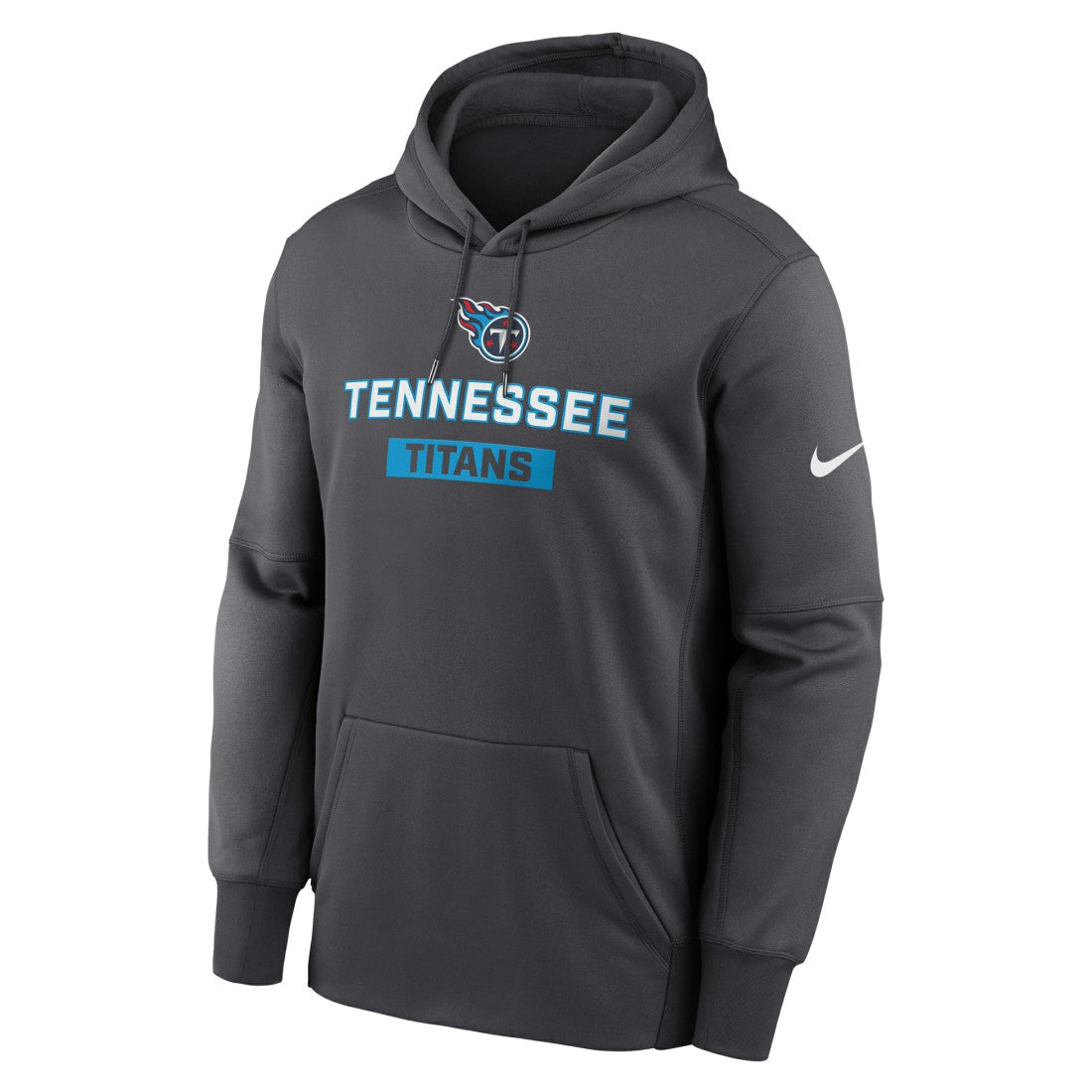 Tennessee Titans Toss Sweep Performance Pullover Hoodie Anthracite - Nike