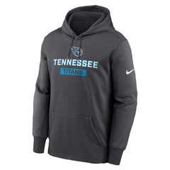 Tennessee Titans Toss Sweep Performance Pullover Hoodie Anthracite - Nike