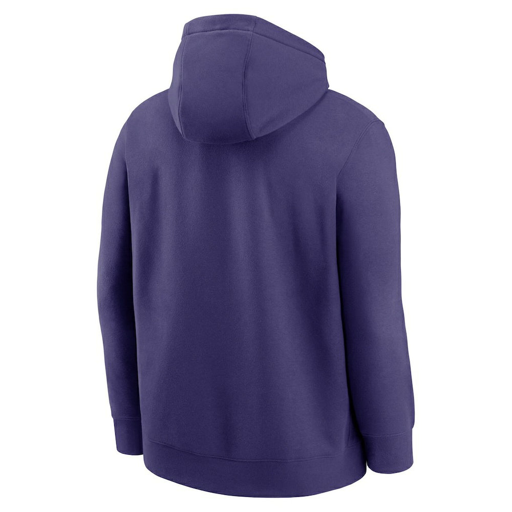 Baltimore Ravens Busted Play Club Fleece Pullover Hoodie Purple - Nike