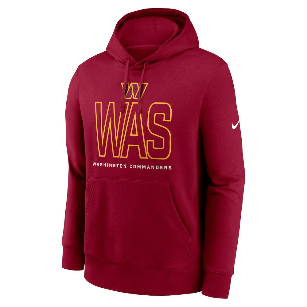 Washington Commanders Busted Play Club Fleece Pullover Hoodie Burgundy - Nike