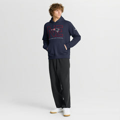 New England Patriots Busted Play Club Fleece Pullover Hoodie Navy - Nike