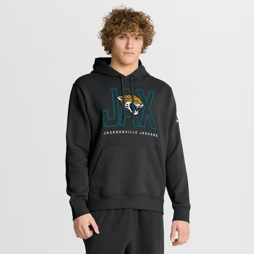 Jacksonville Jaguars Busted Play Club Fleece Pullover Hoodie Black - Nike