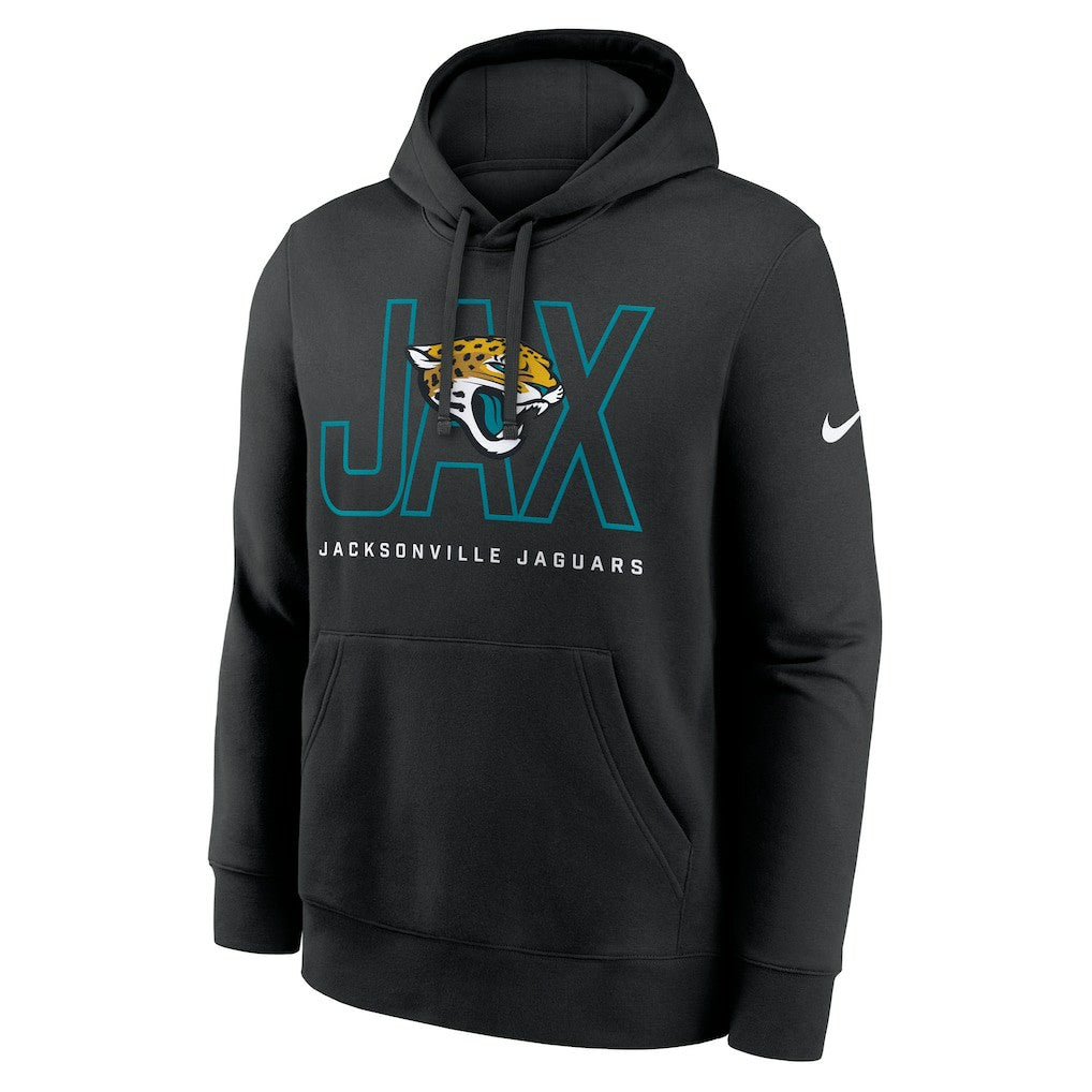 Jacksonville Jaguars Busted Play Club Fleece Pullover Hoodie Black - Nike