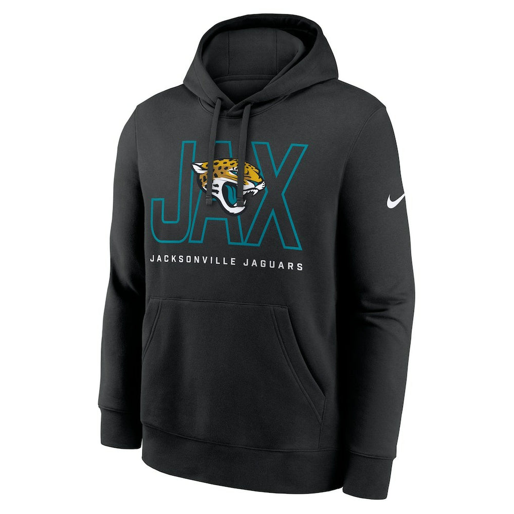 Jacksonville Jaguars Busted Play Club Fleece Pullover Hoodie Black - Nike