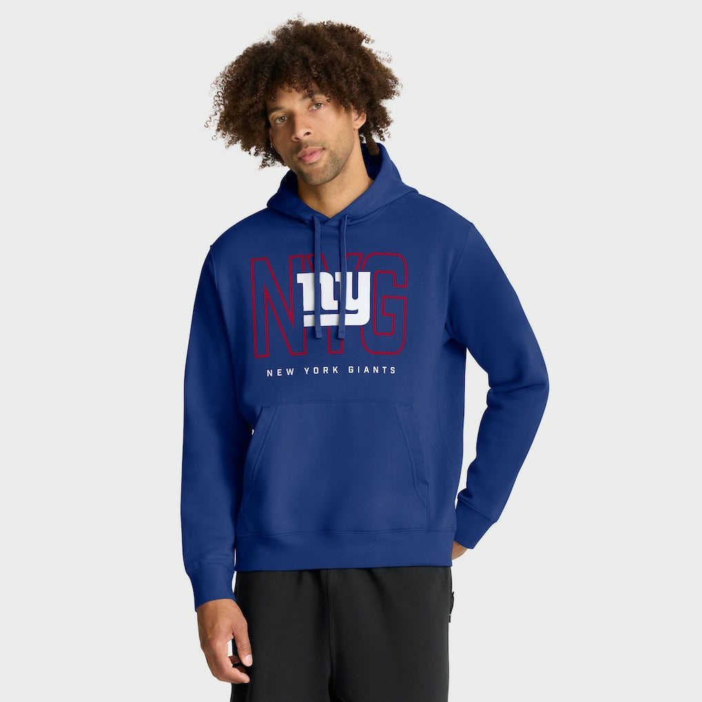 New York Giants Busted Play Club Fleece Pullover Hoodie Royal - Nike
