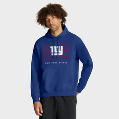 New York Giants Busted Play Club Fleece Pullover Hoodie Royal - Nike