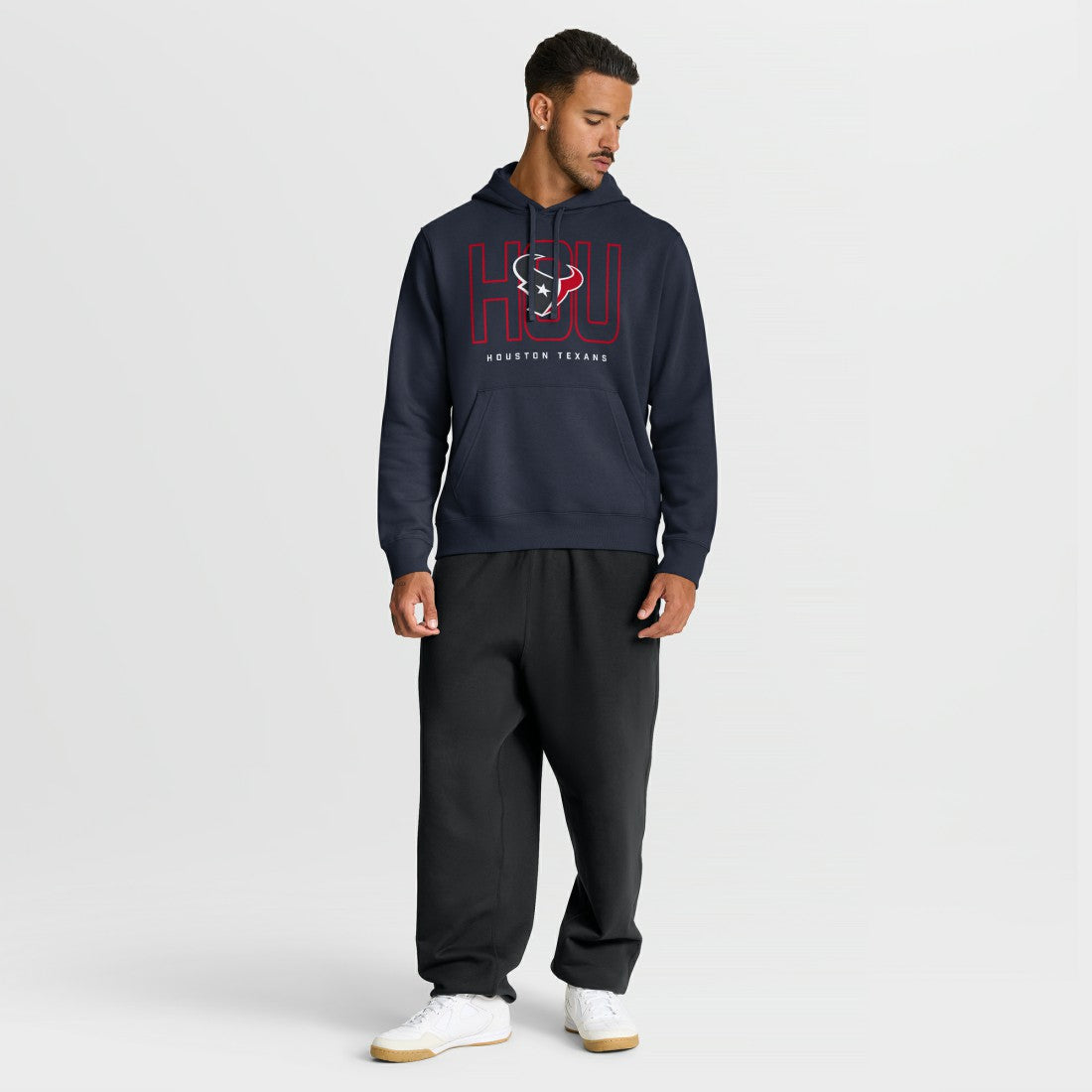 Houston Texans Busted Play Club Fleece Pullover Hoodie Navy - Nike