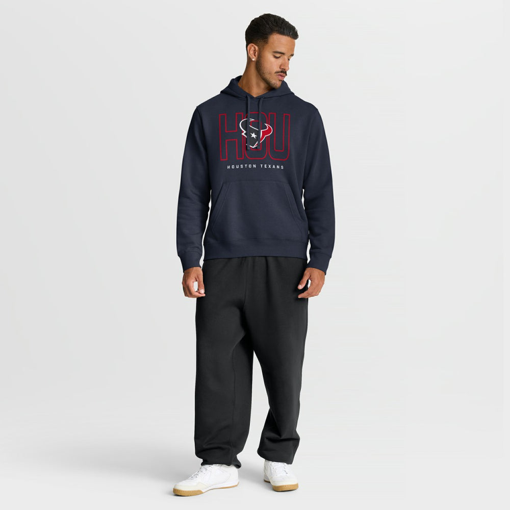 Houston Texans Busted Play Club Fleece Pullover Hoodie Navy - Nike