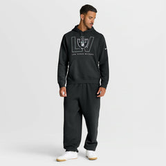 Las Vegas Raiders Busted Play Club Fleece Pullover Hoodie Black - Nike