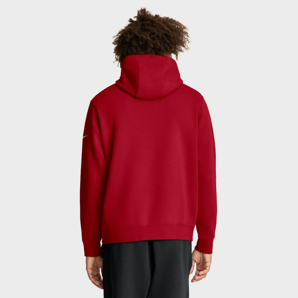 San Francisco 49ers Busted Play Club Fleece Pullover Hoodie Scarlet - Nike