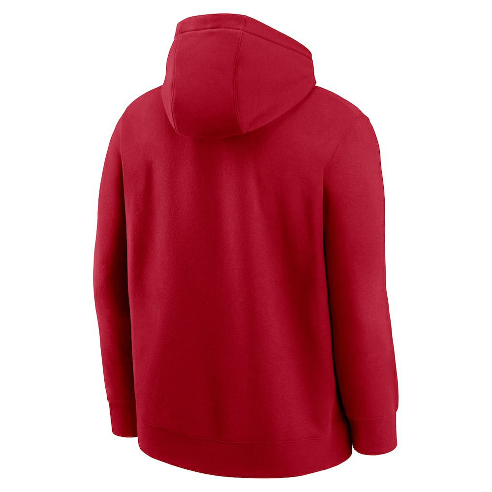 San Francisco 49ers Busted Play Club Fleece Pullover Hoodie Scarlet - Nike