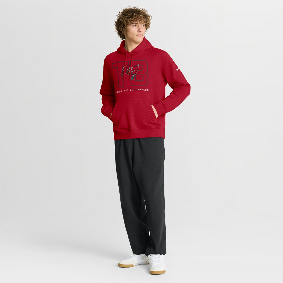 Tampa Bay Buccaneers Busted Play Club Fleece Pullover Hoodie Red - Nike