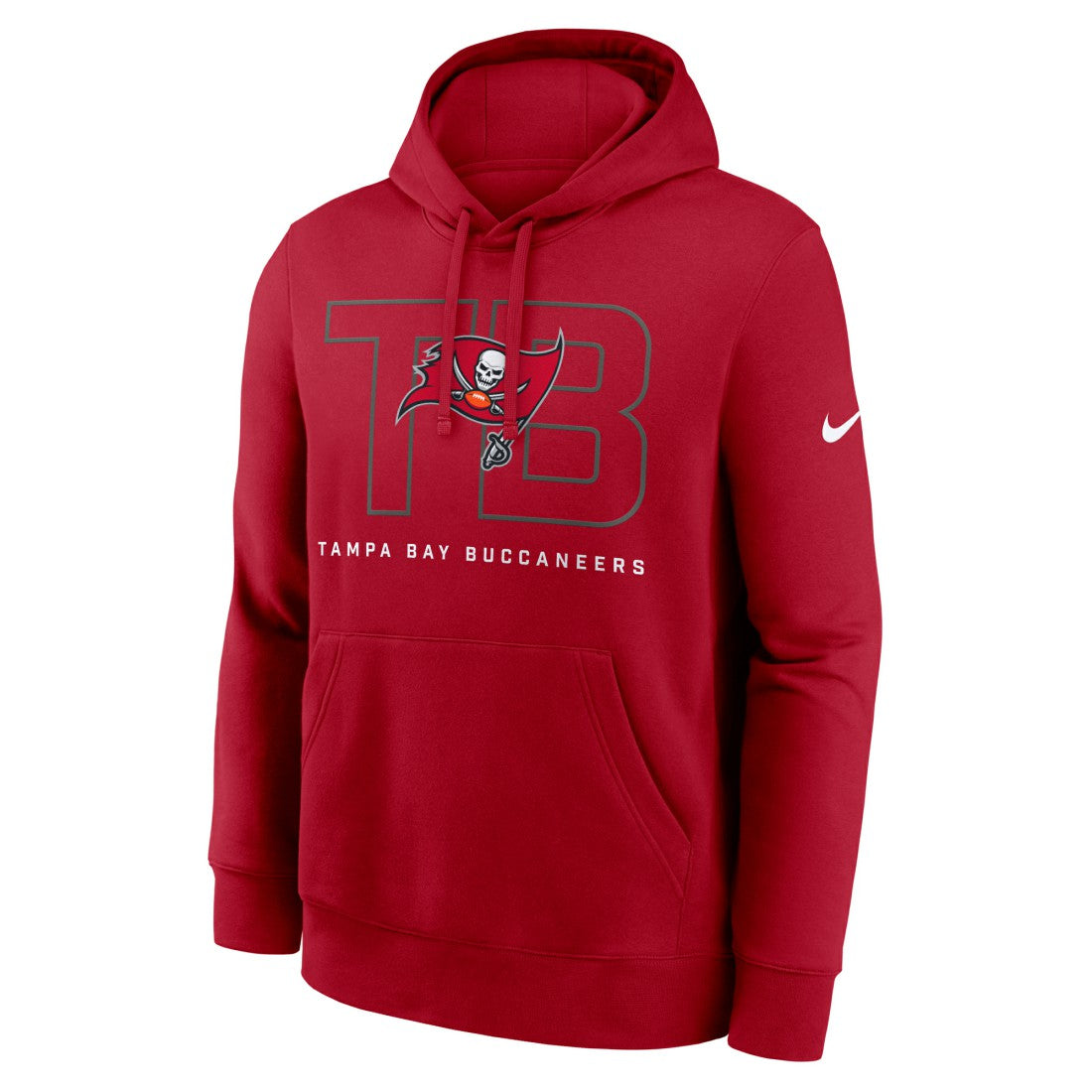 Tampa Bay Buccaneers Busted Play Club Fleece Pullover Hoodie Red - Nike