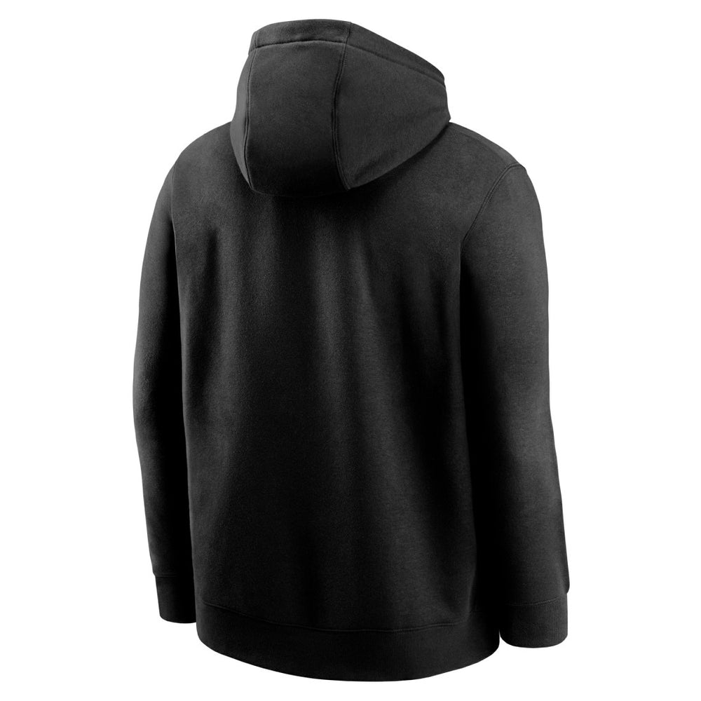 New York Jets Club Fleece Pullover Hoodie Black - Nike