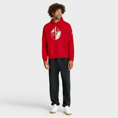 San Francisco 49ers Club Fleece Pullover Hoodie Scarlet - Nike